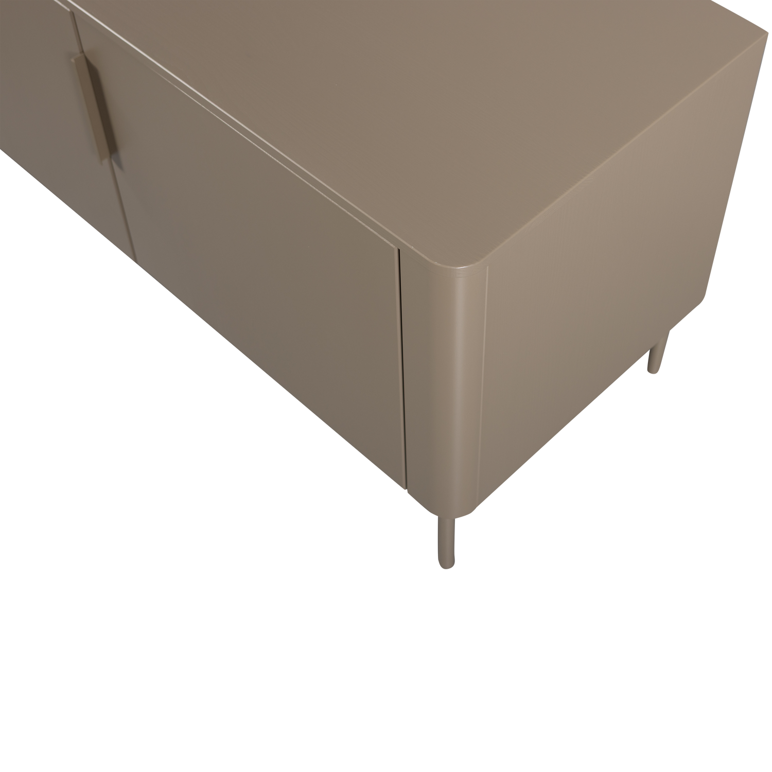 Gunnar tv meubel 154 cm grenen mud [fsc]