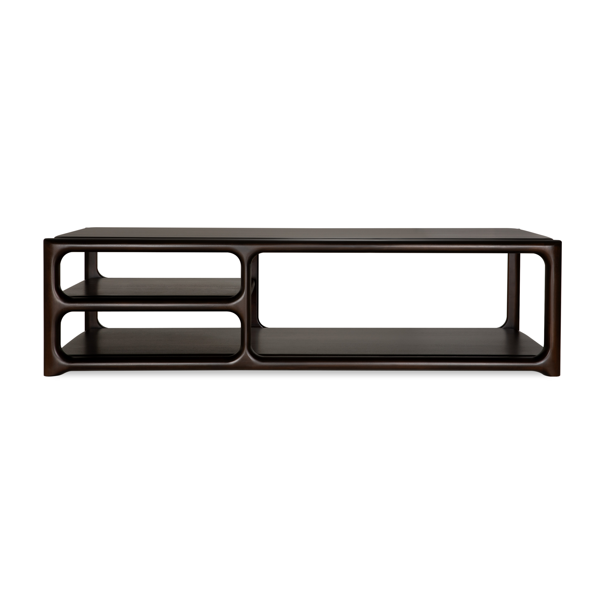 Eda koffietafel - mahonie rose brown