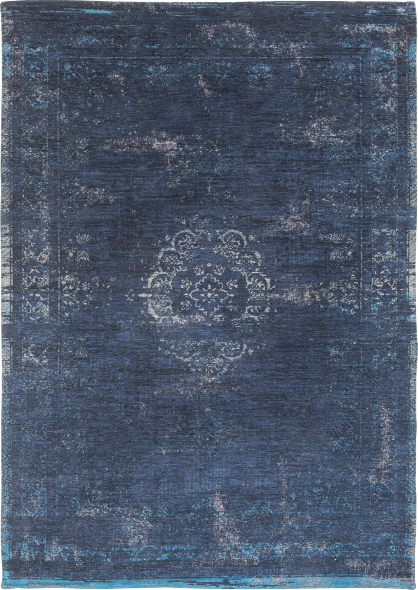 Ecorugs vloerkleed Medallion blauw