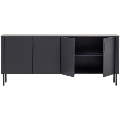 Gunnar dressoir 200 cm grenen mud [fsc]