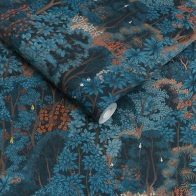 Graham &amp; Brown vliesbehang New Eden Navy