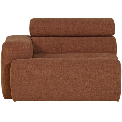 Novi 1-zits element arm links boucle karamelbruin