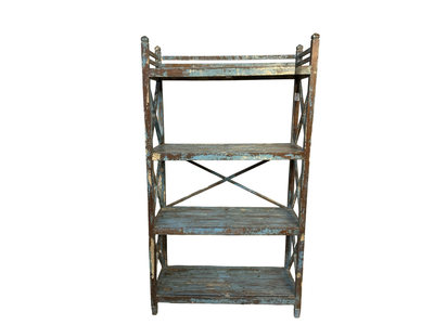 Rek blauw groot uniek