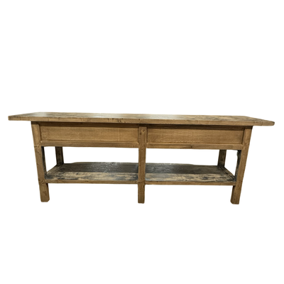 Wandtafel zwart finish 4 la en plank uniek