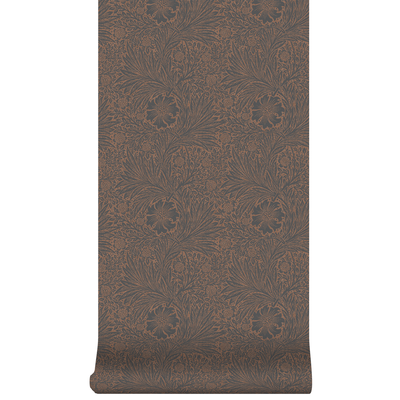 vliesbehang william morris at home marigold fibrous charcoal