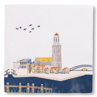 StoryTiles wandtegel Zie je in Zwolle