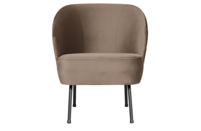 Fauteuil Vogue fluweel - Khaki