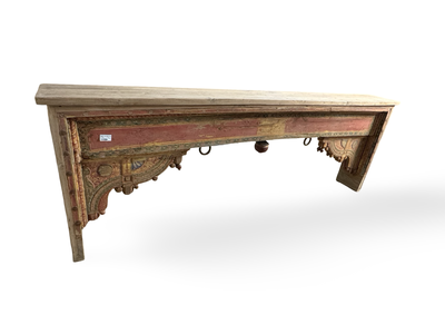 Wandtafel gekleurd Beam Shekhawati uniek