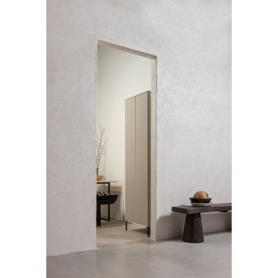 New gravure hoge kast met lade grenen dust [fsc]