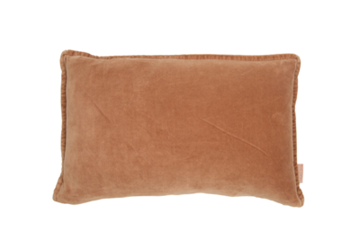 Kussen Vintage velvet linnen 50x30
