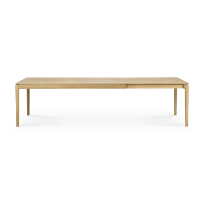 Ethnicraft - Tafel Bok - uitschuifbaar - eiken/zwart eiken