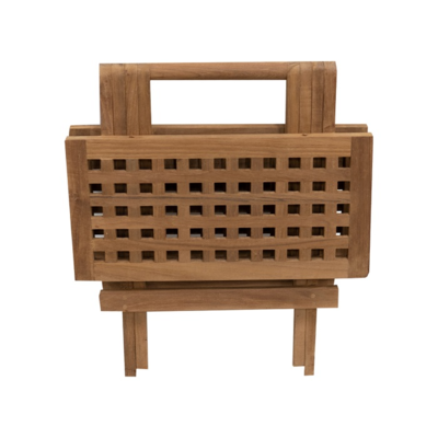 Klaptafel Teak-bijzettafel