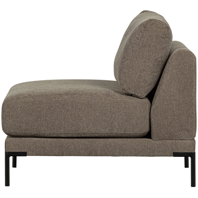 Couple loveseat element mud melange