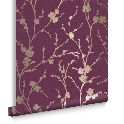 Graham & Brown vliesbehang Meiying Mauve