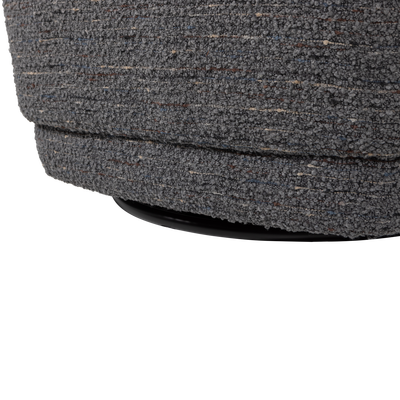Atty draaifauteuil grove melange grijs [fsc]