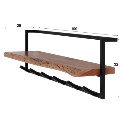 Kapstok Intiem Plank