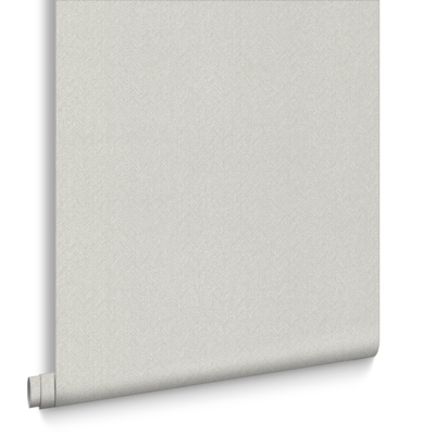 Graham &amp; Brown  vliesbehang  Herringbone Texture Ecru