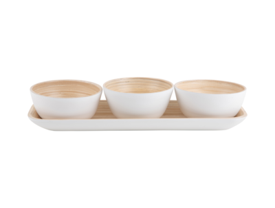 Borrelschaaltjes Puro set van 3