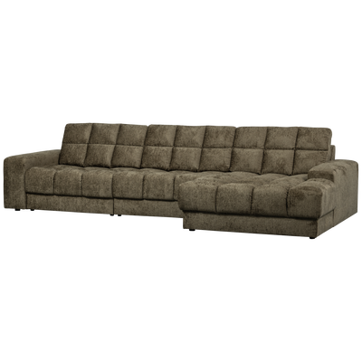 Second date chaise longue rechts ribstof terrazzo