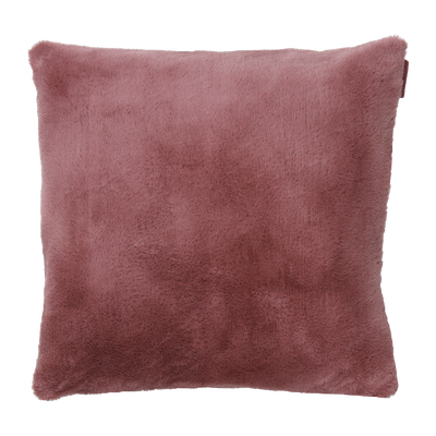 Kussen bont dusty rose