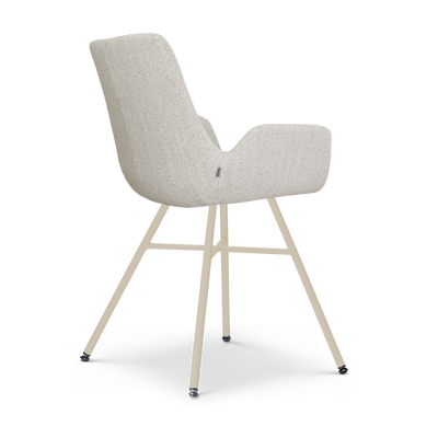 Eetkamerstoel Noa-Eef - beige onderstel