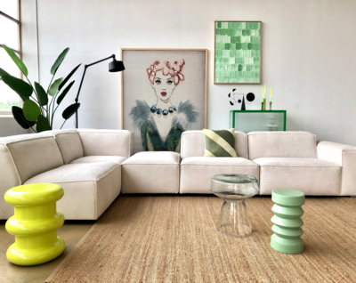 Loods 5 Design 4,5-zitsbank Clipped