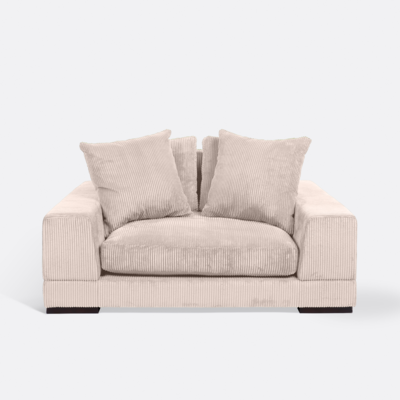Loods 5 loveseat Mino ribfluweel