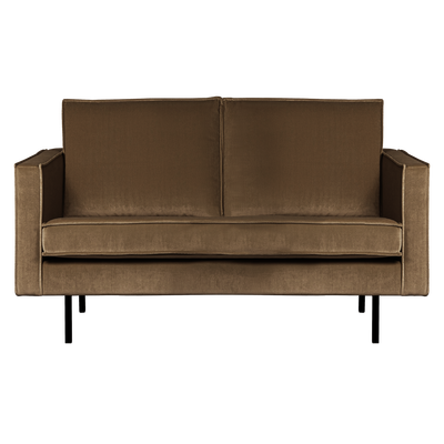 Rodeo 2-zits bank velvet taupe [fsc]