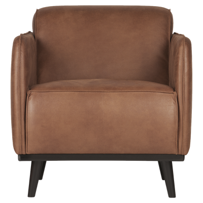 Statement fauteuil met arm chenille velvet perzikroze