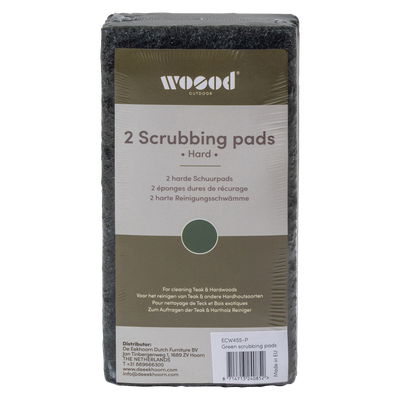 Care outdoor schuurpads groen 2 stuks