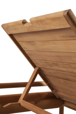 Ethnicraft - Outdoor - Teak Jack adjustable lounger