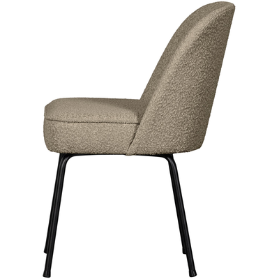 Vogue eetkamerstoel structure velvet brass