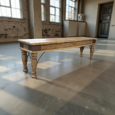 Salontafel/bank naturel uniek