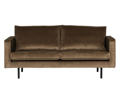 BePureHome 2,5-zitsbank Rodeo velvet