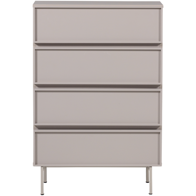 Tours ladekast 4 lades melamine/mdf zand