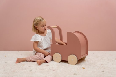 Little Dutch houten poppenwagen