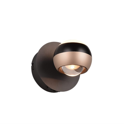 Orbit Wandlamp 1-lichts – Zwart
