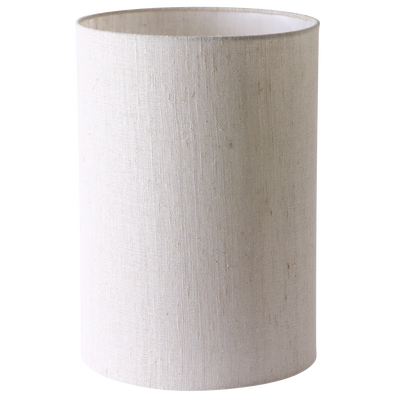 HKliving Lampenkap Cilinder naturel linnen