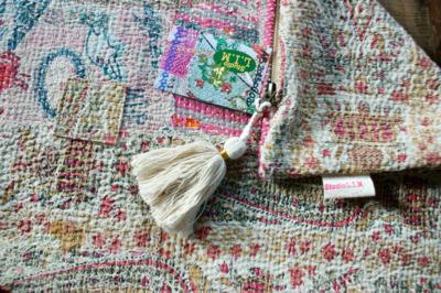 Kussen Kantha vintage 40x60 cm