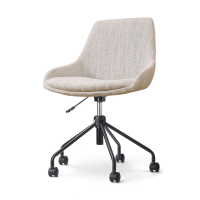 Bureaustoel Nout-Isa - zwart onderstel