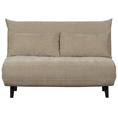 Xem 1-persoons slaapbank velvet naturel