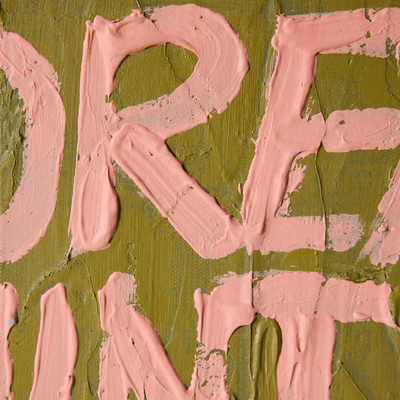 HKliving Schilderij Pocket exhibit Manifest 30x21 cm