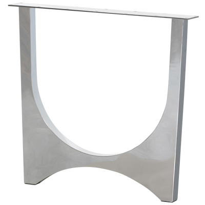Zaandam design poot metaal chroom