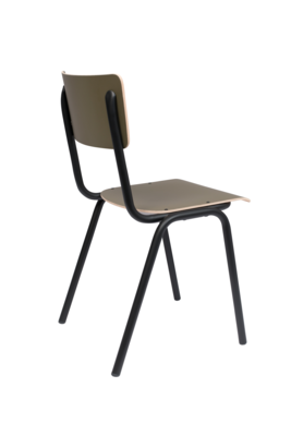 Zuiver Back To School Stoel Matt - Set van 4