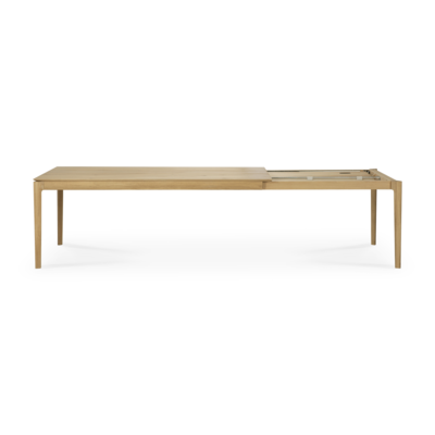 Ethnicraft - Tafel Bok - uitschuifbaar - eiken/zwart eiken
