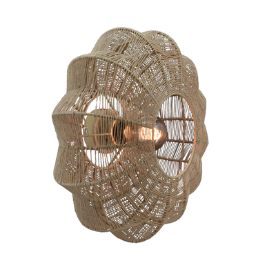 Wand-plafondlamp Bowie naturel