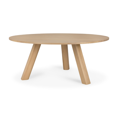 Eettafel Unda - eiken geolied
