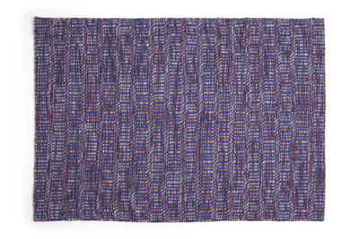 HAY vloerkleed Radio - Red &amp; Blue