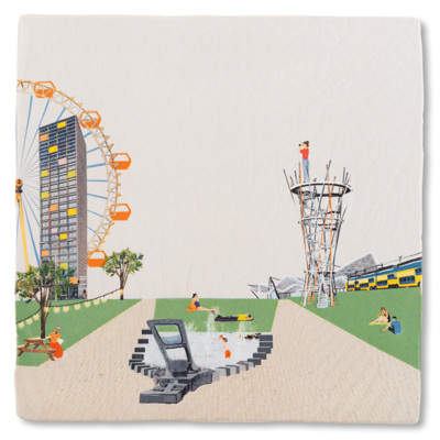 StoryTiles wandtegel Ons Tilburg