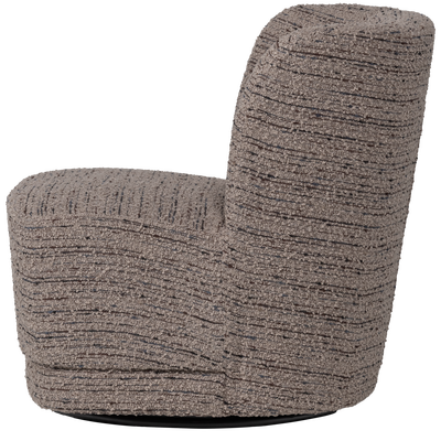 Atty draaifauteuil grove melange grijs [fsc]